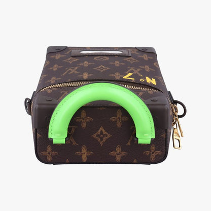 Louis Vuitton Monogram (n°7) Vertical Box Trunk Brown PVC Coated Canvas