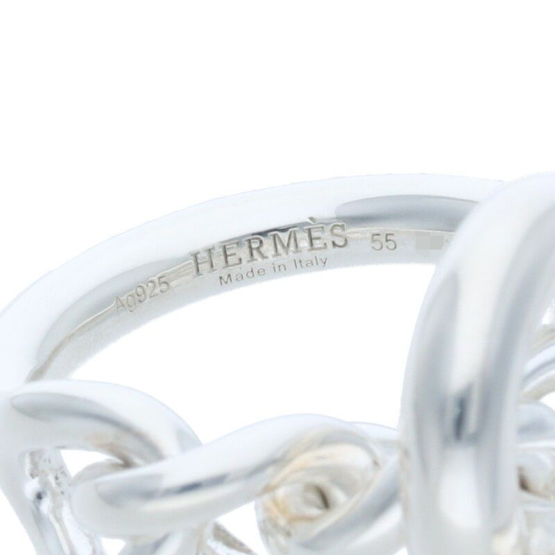 Hermes Croisette GM Croisette Silver Ring Men's 55 13