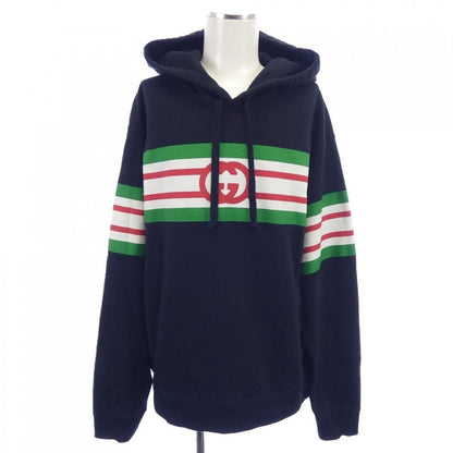 Gucci Interlocking Hoodie Black