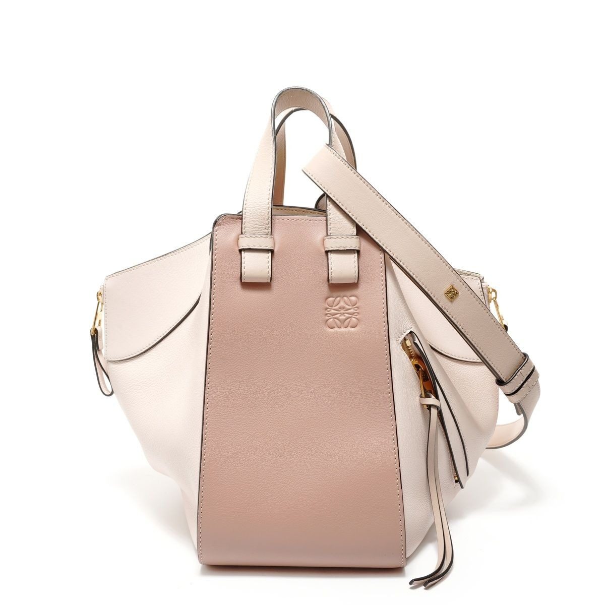 Loewe Handbag Hammock Small Anagram 2-Way Leather