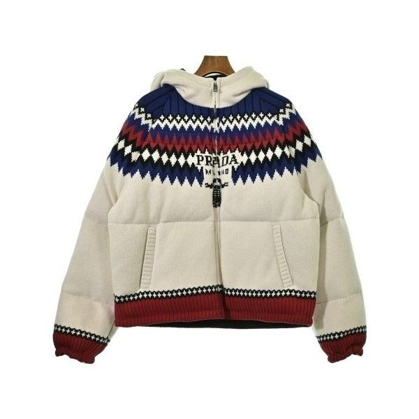 Prada Down Jacket Vest White Blue Red Etc