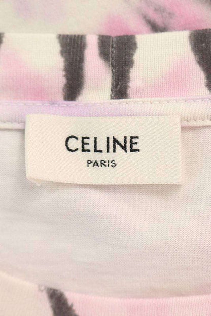 Celine By Edith Liman 23AW 2x59g649v Logo Tie Dye T-shirt Men's XL