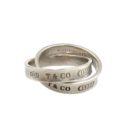 Tiffany & Co Interlocking Silver Ring