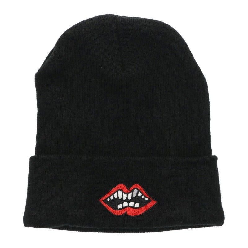 Chrome Hearts Wool Watch Cap Chomper Embroidery Beanie Knit Hat