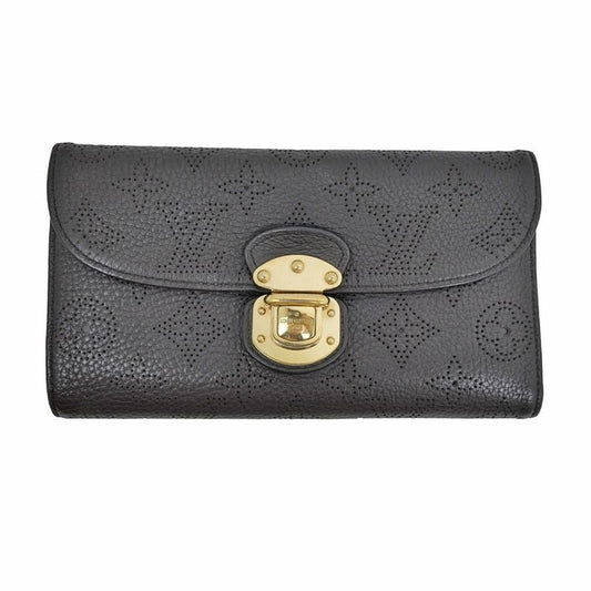 Louis Vuitton Long Wallet Portefeuille Amelia Chocolat Gold Hardware