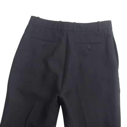 Gucci Pants Size 40 Cropped Flared Pants Center Press GG Button Made In Italy