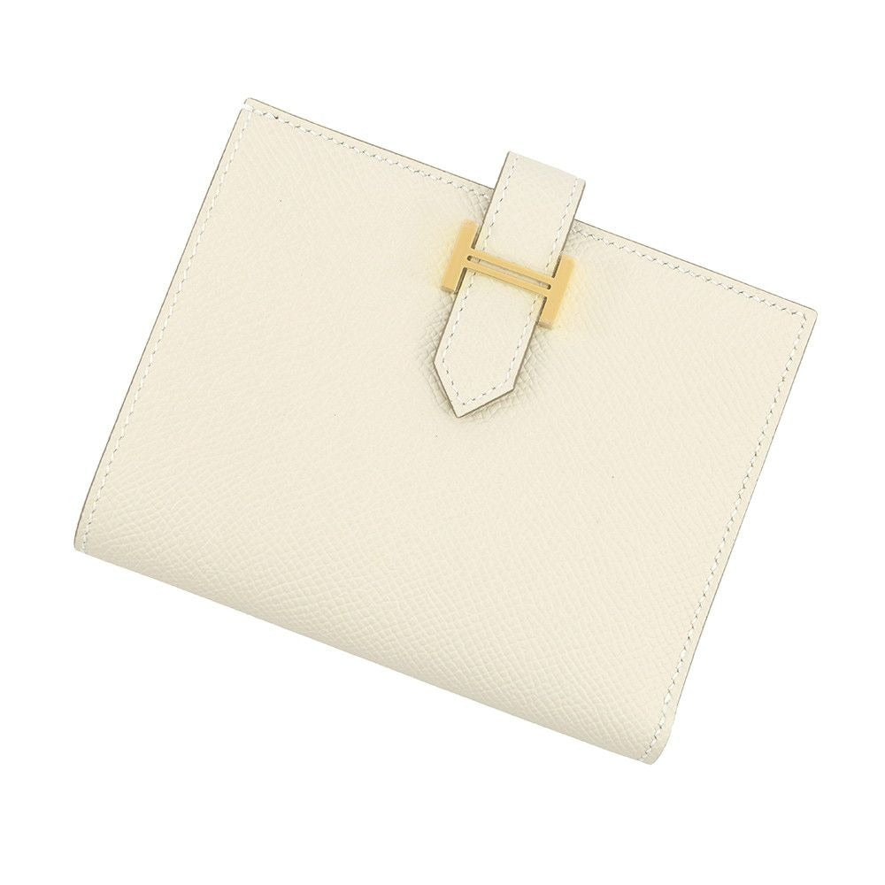 Hermes Bifold Wallet Bearn Compact Cles Gold Epsom