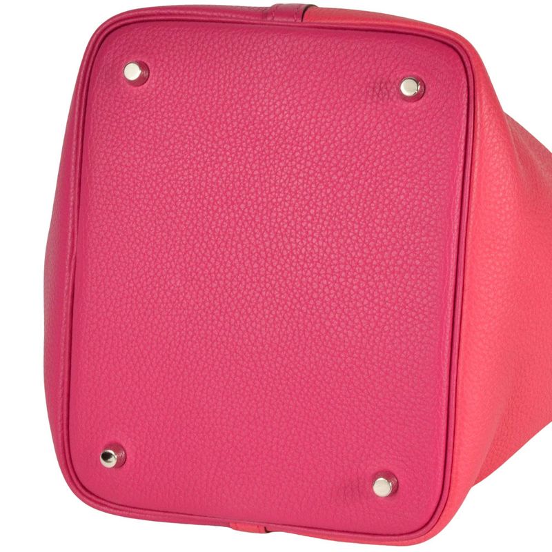 Hermes Picotin Lock Cazac Deux 22mm (087in) Handbag Taurillon Cles Mance