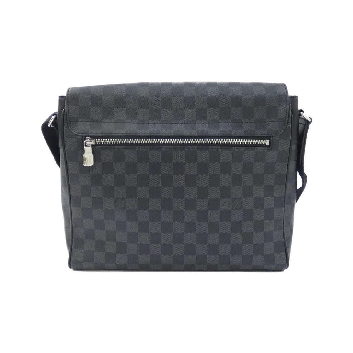Louis Vuitton Damier Graphite District MM Shoulder Bag — view 2