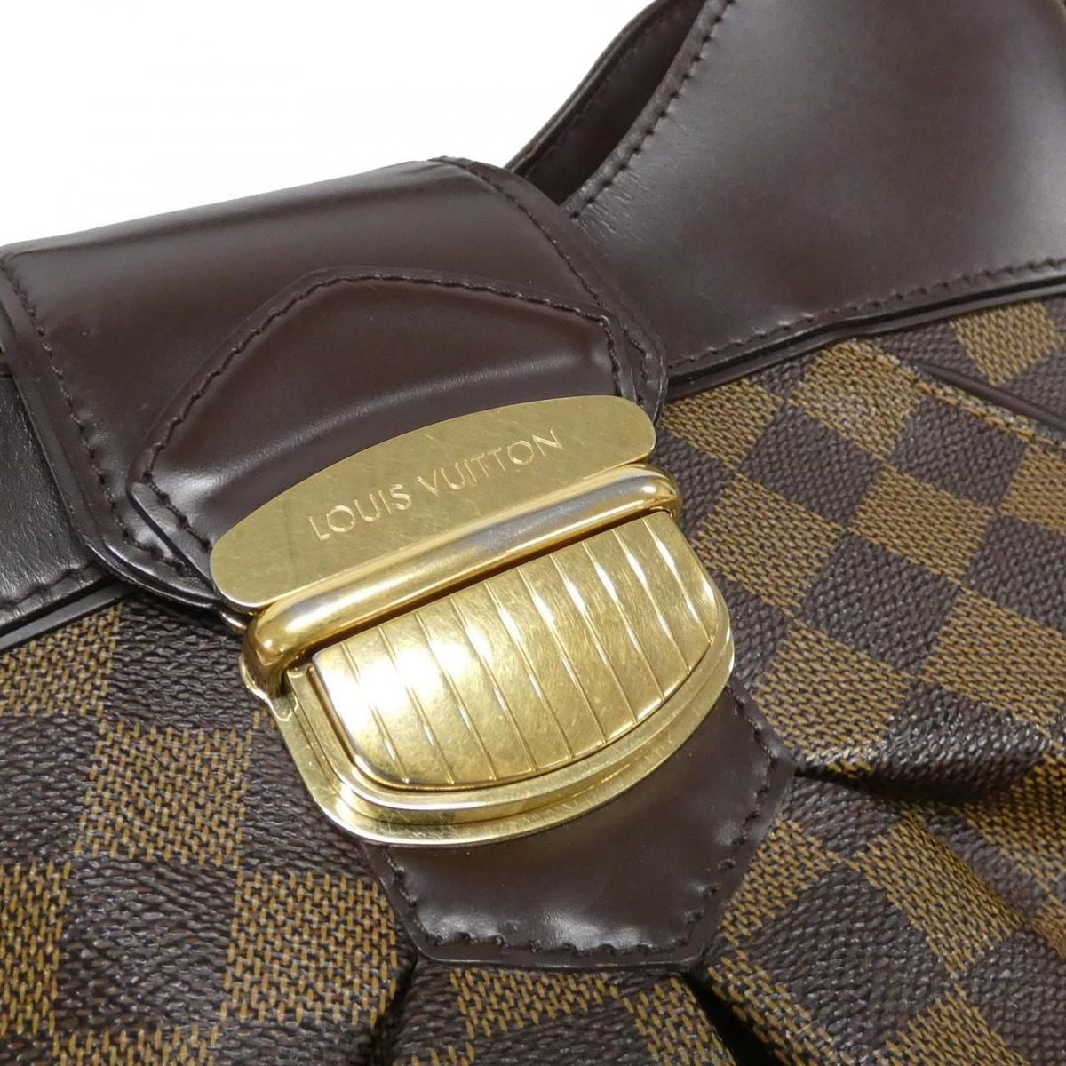 Louis Vuitton Damier Sistine MM Shoulder Bag — view 5
