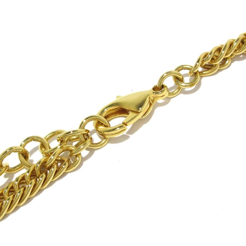 Chanel Necklace No5 Gold And Navy