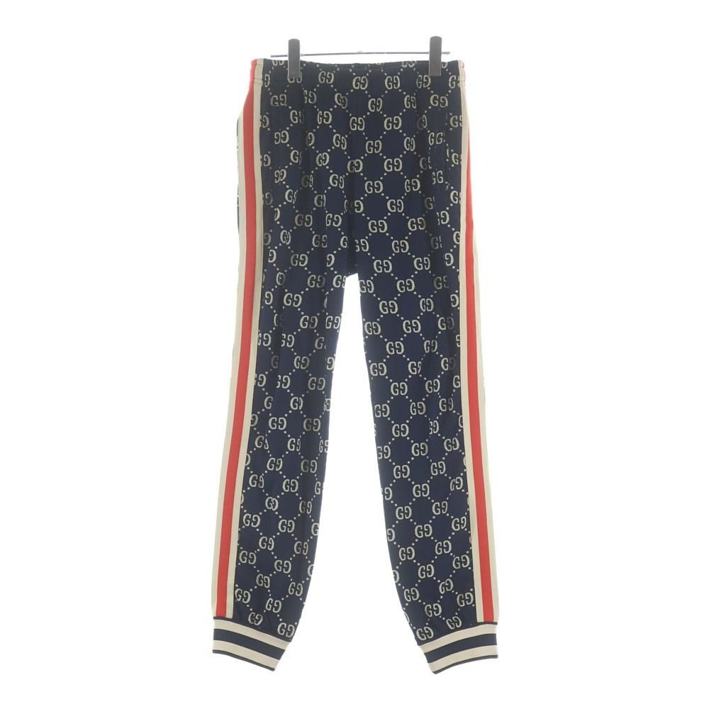 Gucci GG Jacquard Sweatshirt Pants All Over Pattern Navy