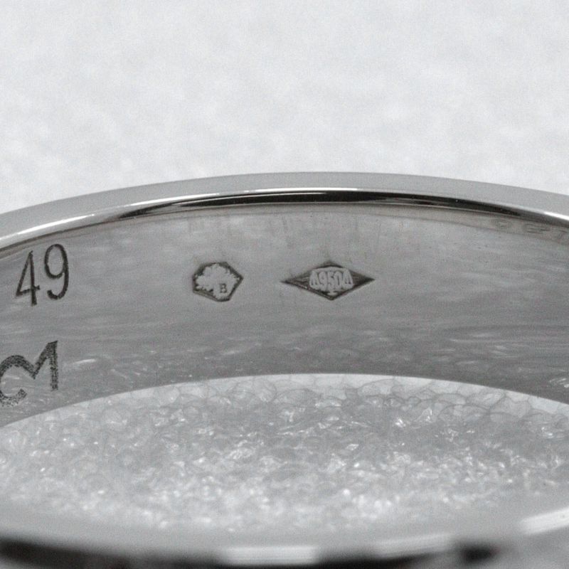 Cartier Happy Birthday Pt950platinum #9 Ladies 5.8g Ring