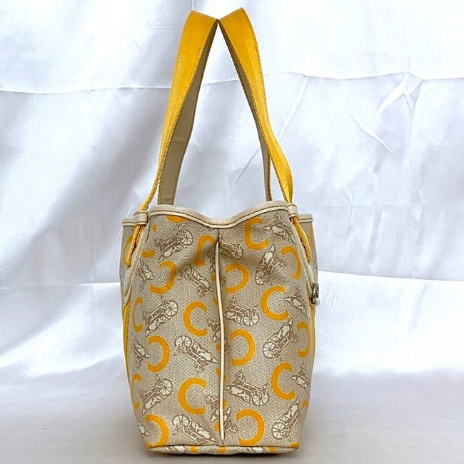 Celine Tote Bag Ec21549 Beige Yellow C Macadam