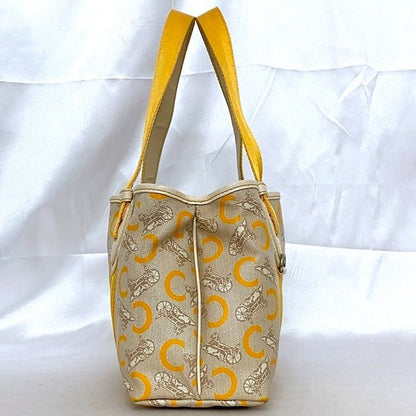 Celine Tote Bag Ec21549 Beige Yellow C Macadam