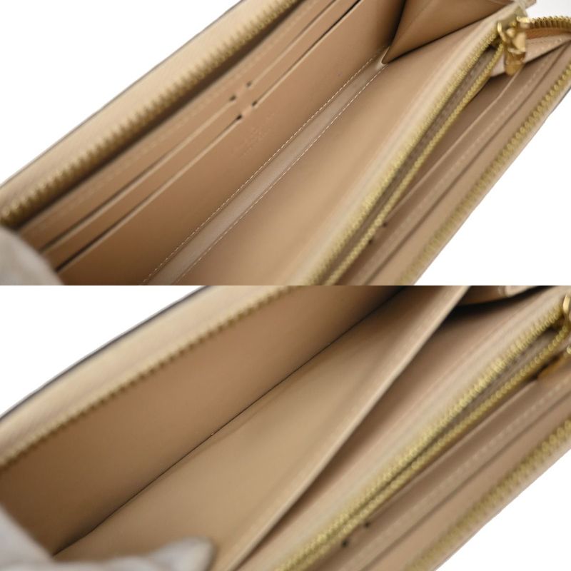 Louis Vuitton Clemence Zippy Wallet Vernis Leather M90923 65ka927