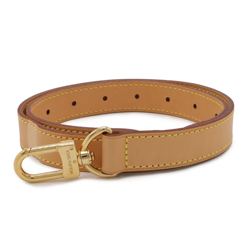 Louis Vuitton Leather Shoulder Strap Keepall For Bandolier One Side Only