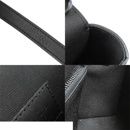 Louis Vuitton Steamer Wearable Wallet Black Monogram Taurillon Shoulder Bag — view 8