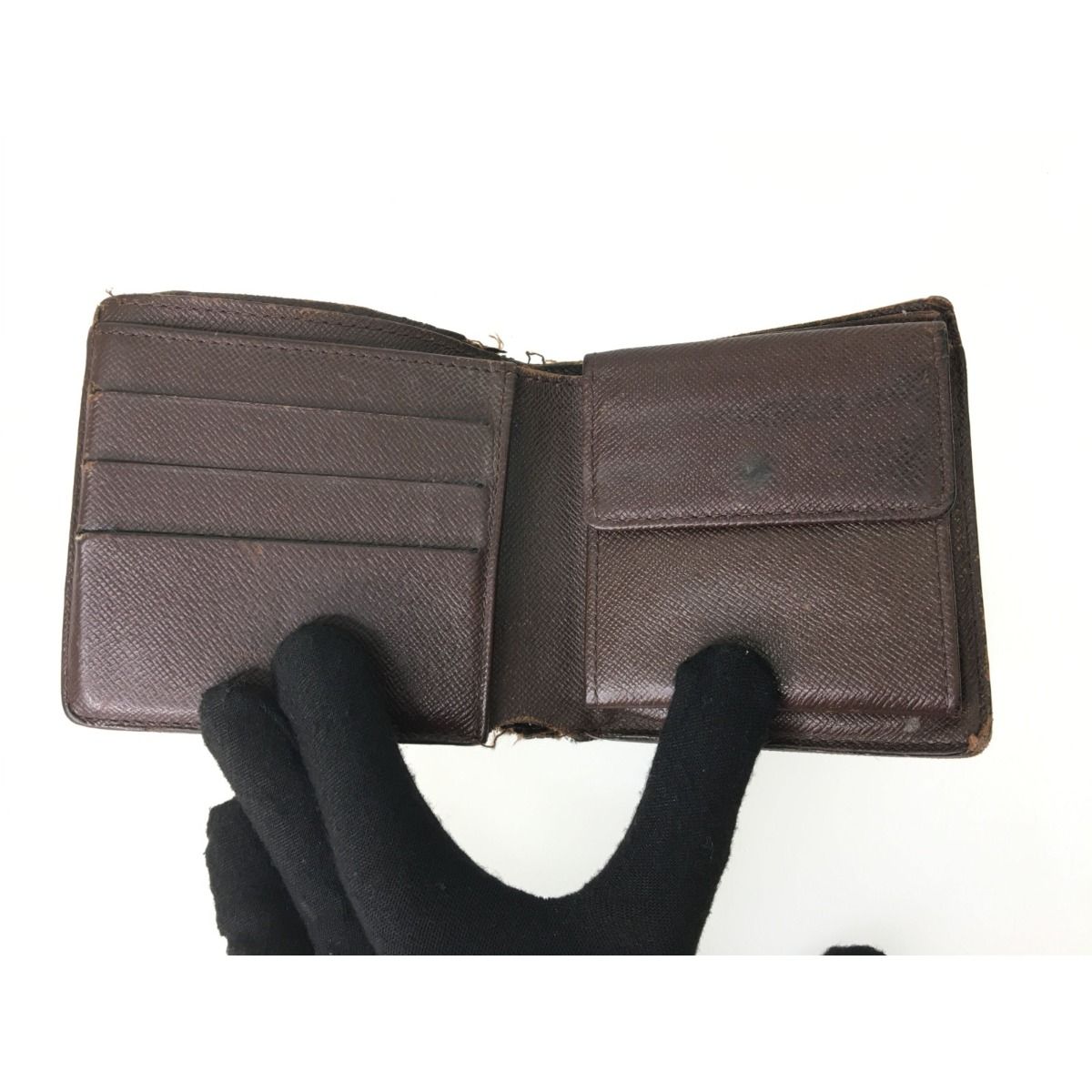 Louis Vuitton Bifold Wallet Damier Portefeuille Marco