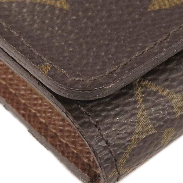 Louis Vuitton Key Case Multicles 4 Monogram Canvas Monogram Gold Hardware Brown