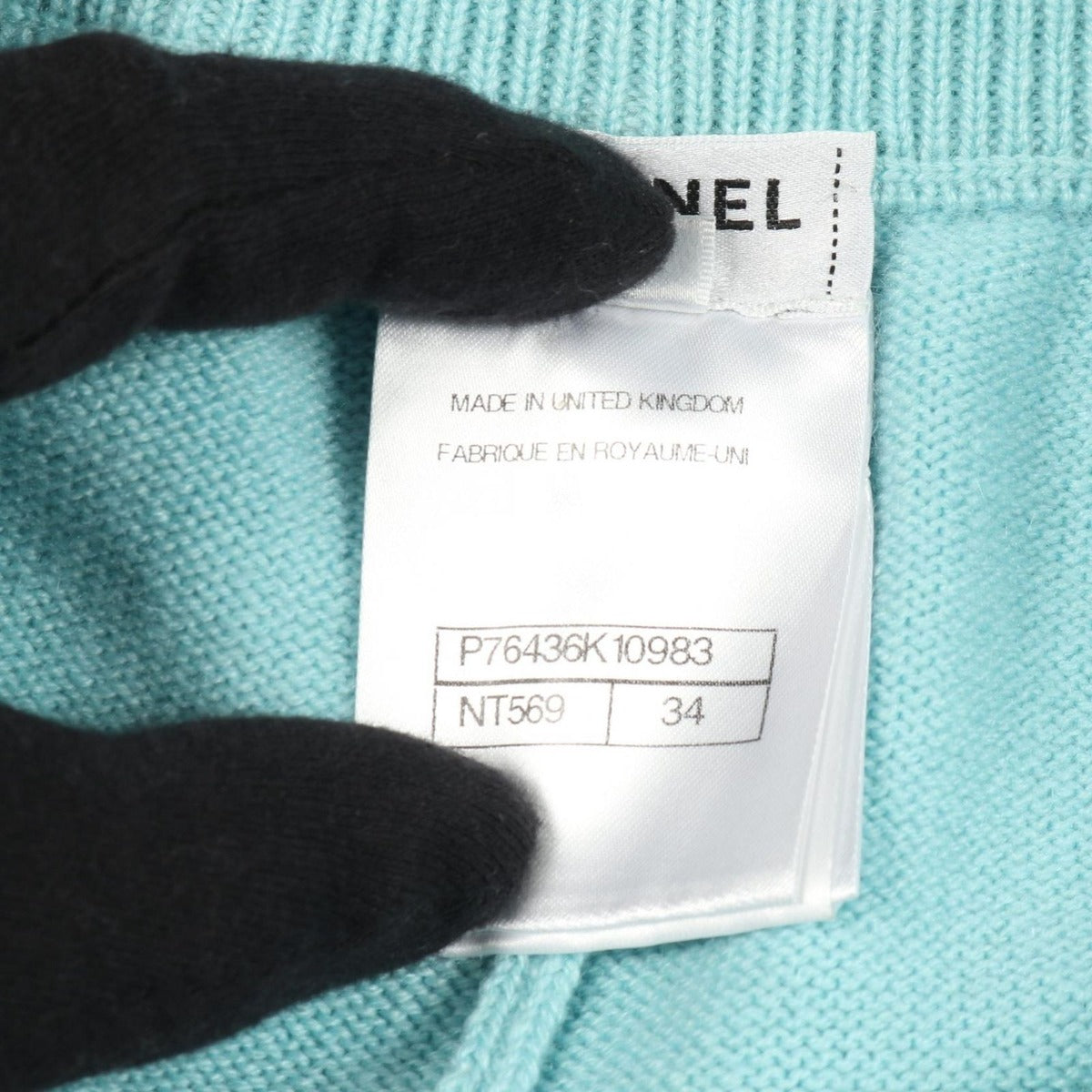 Chanel Pants CC Logo Cashmere B — view 5