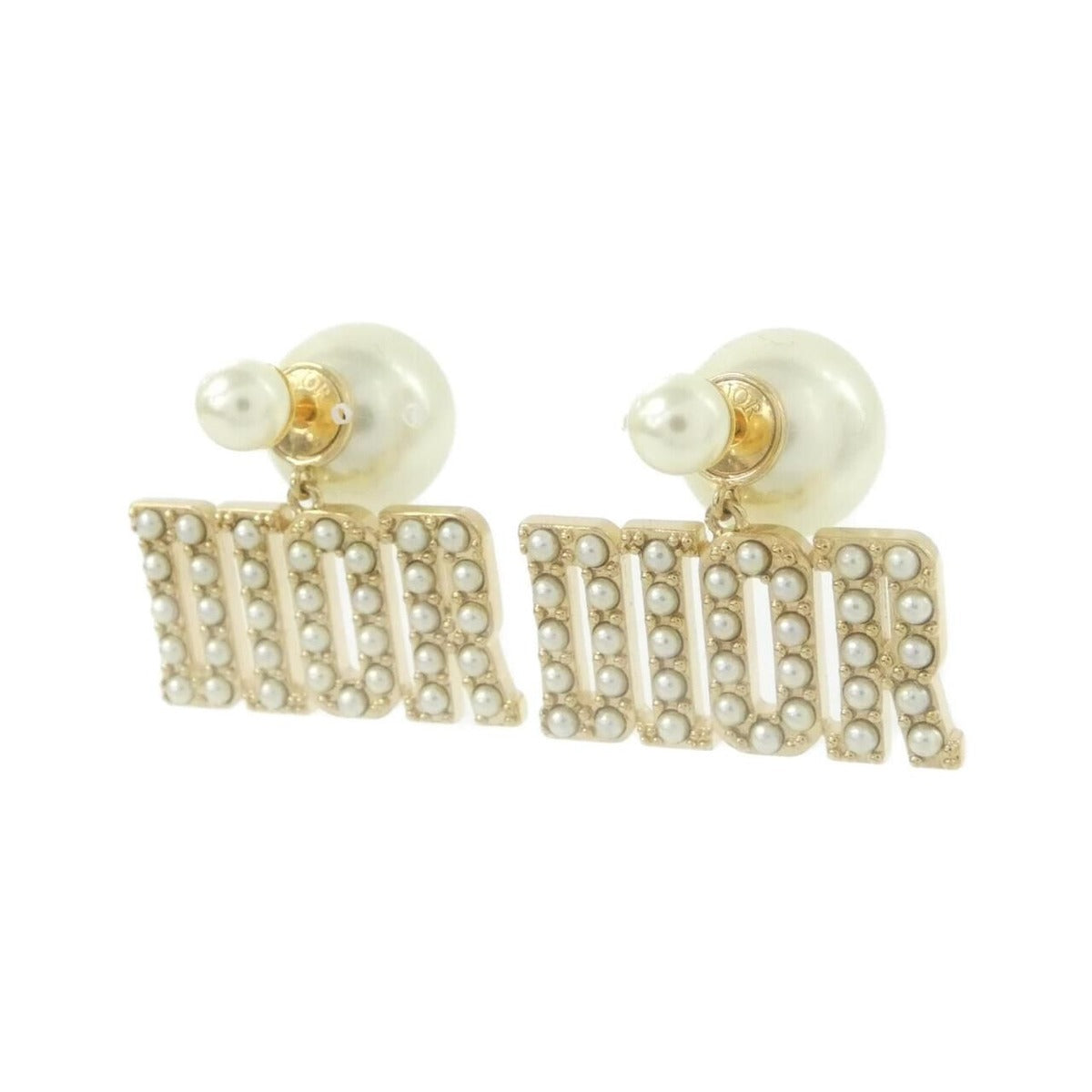 Dior Earrings Gold — view 2
