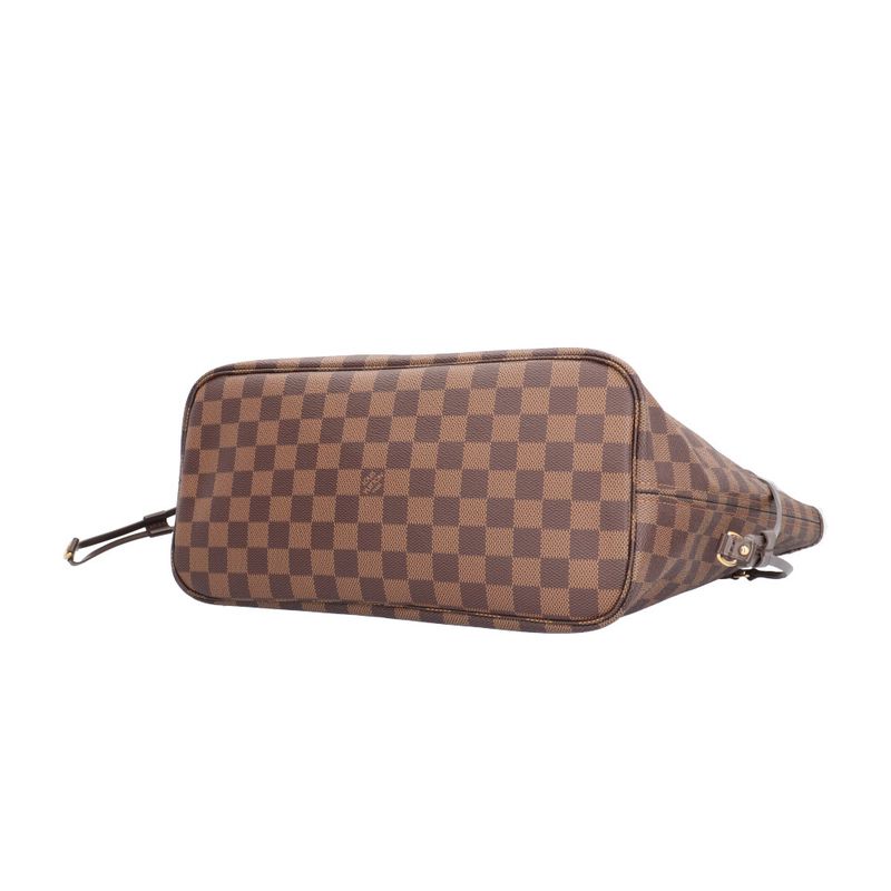 Louis Vuitton Neverfull MM Damier Tote Bag Damier Canvas N40599 Brown Unisex