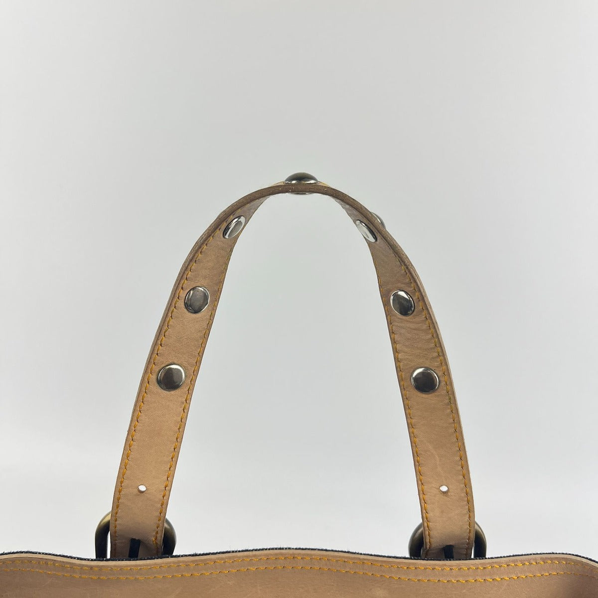 Miu Miu Handbag Navy Denim Vintage — view 14