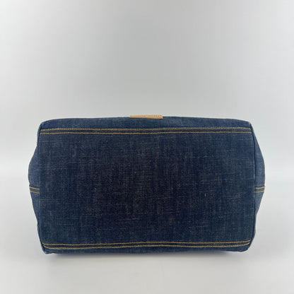 Miu Miu Handbag Navy Denim Vintage — view 6
