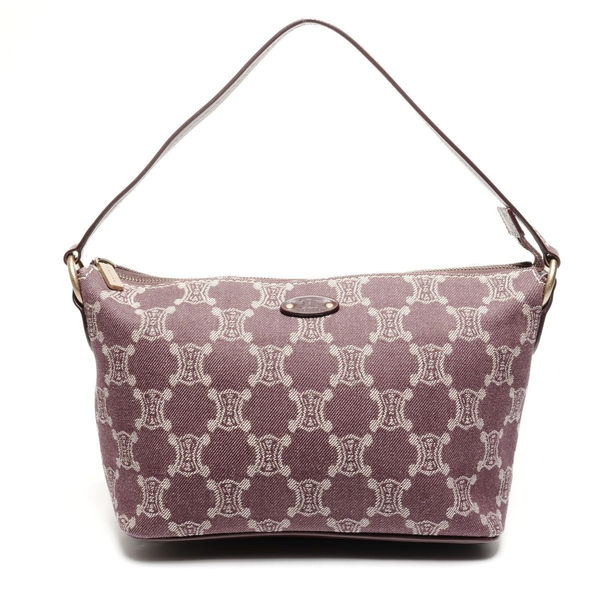 Celine Shoulder Bag Macadam Canvas Hobo