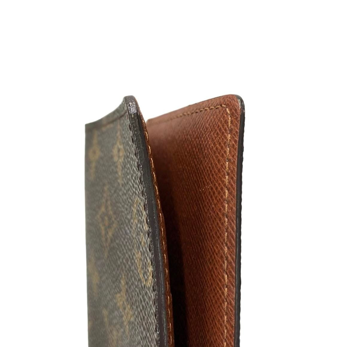 Louis Vuitton Notebook Cover Agenda PM Monogram Brown — view 6