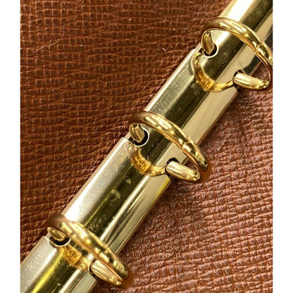 Louis Vuitton Notebook Cover Agenda PM Monogram Brown — view 8