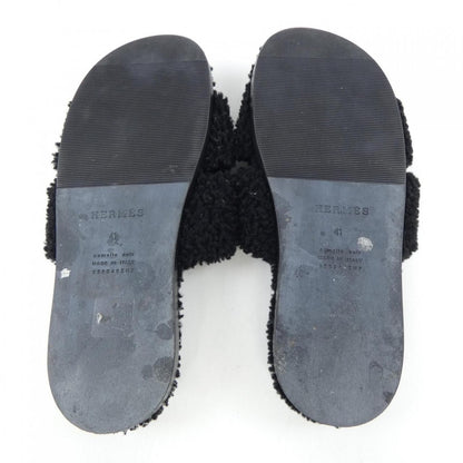 Hermes Izmir Sandals Black 41 — view 4