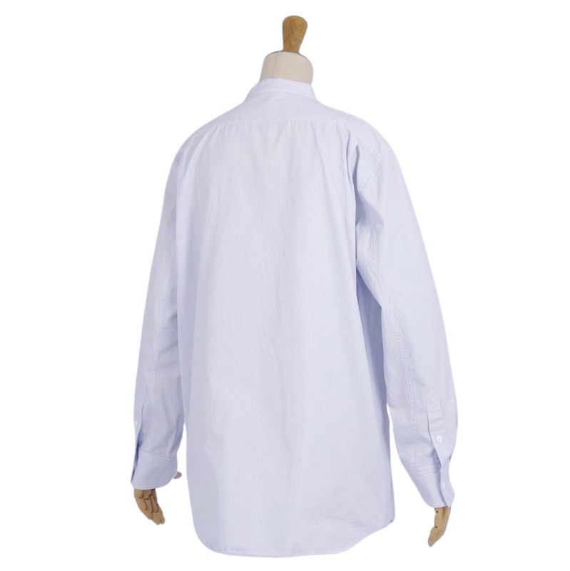 Celine Shirt Phoebe Period Blouse Stand Collar Su