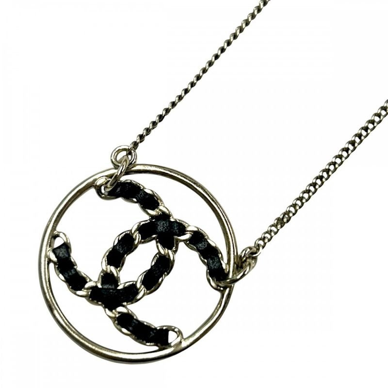 Chanel Necklace Women's Coco Mark Chain Design Accessory Pendant GP