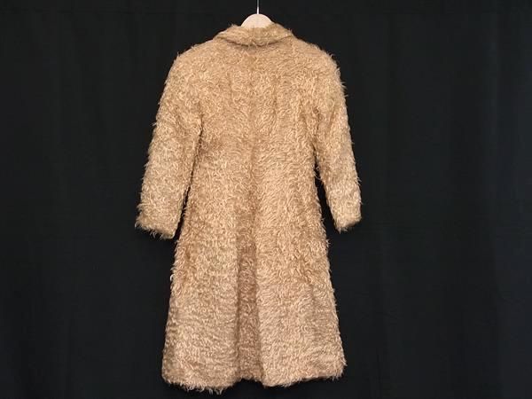 Chanel 65% Nylon And 35% Wool Long Coat Outerwear Jacket Clothing Size 38