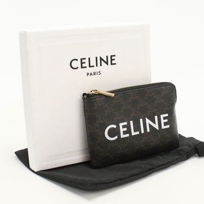 Celine Coin Purse Triomphe Canvas 10c66 2ca2.38no Coin Purse PVC Ladies