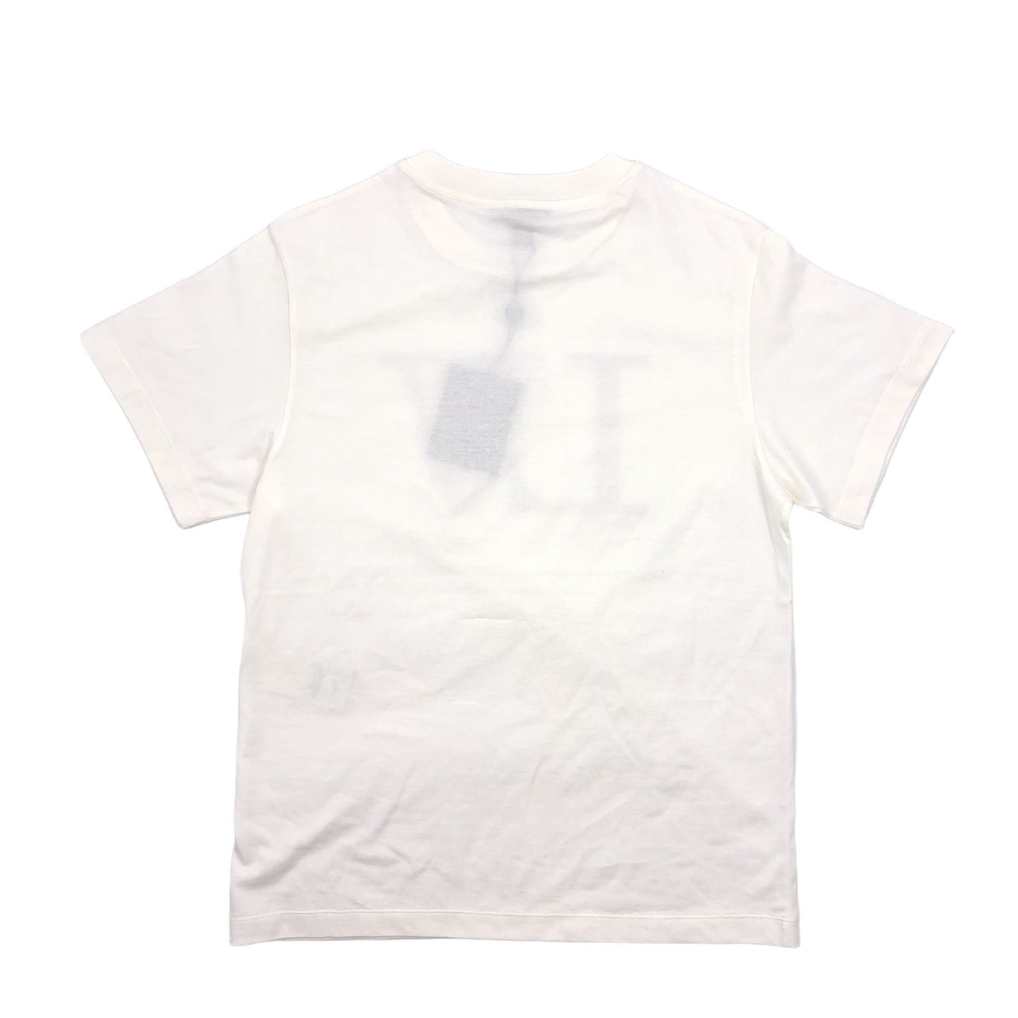 Louis Vuitton Rhinestone Signature Cotton White T-Shirt Gold — view 2