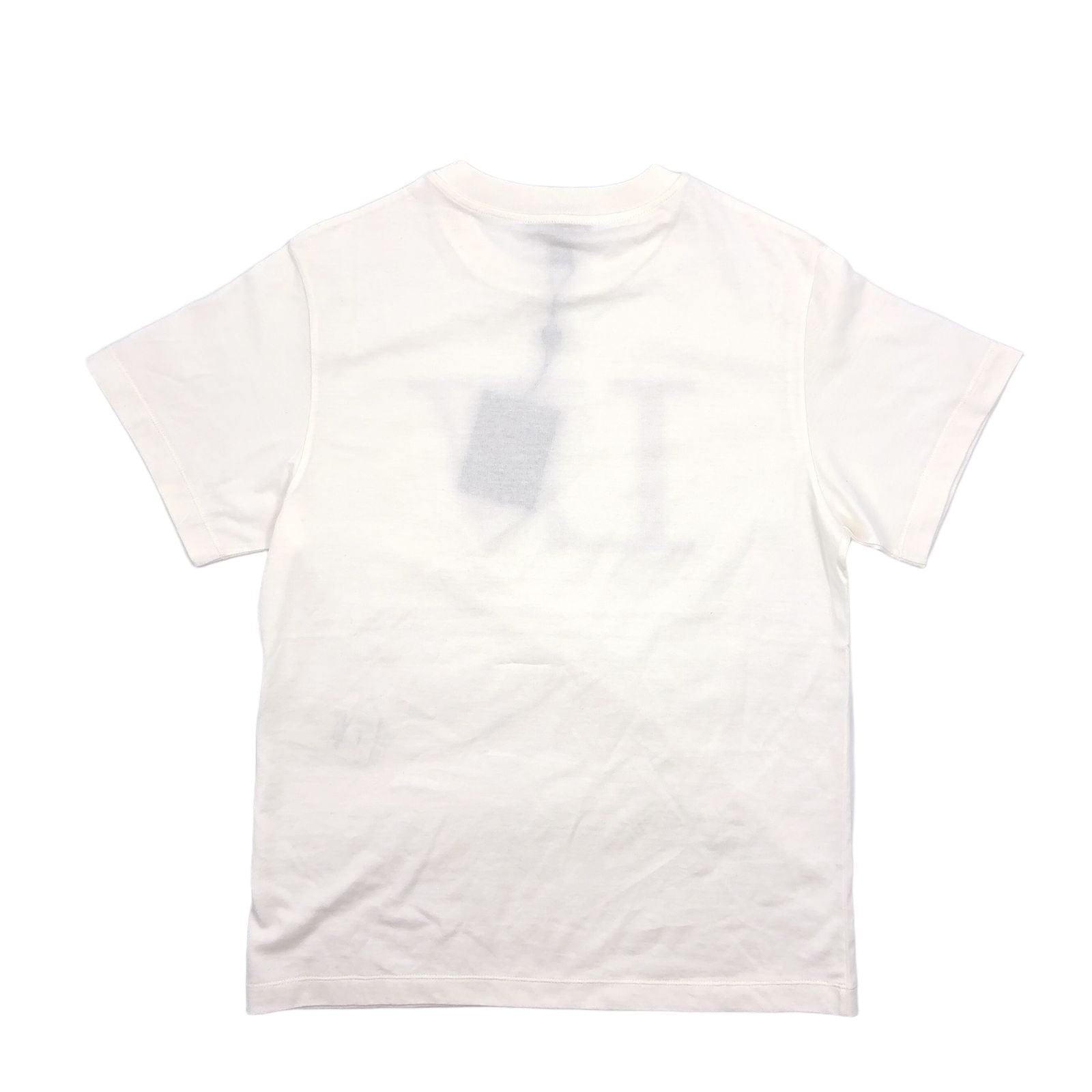 Louis Vuitton Rhinestone Signature Cotton White T-Shirt Gold — view 2