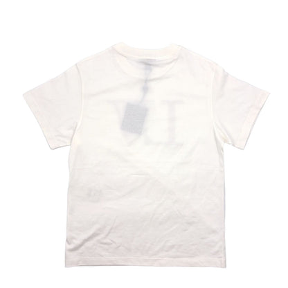 Louis Vuitton Rhinestone Signature Cotton White T-Shirt Gold — view 2