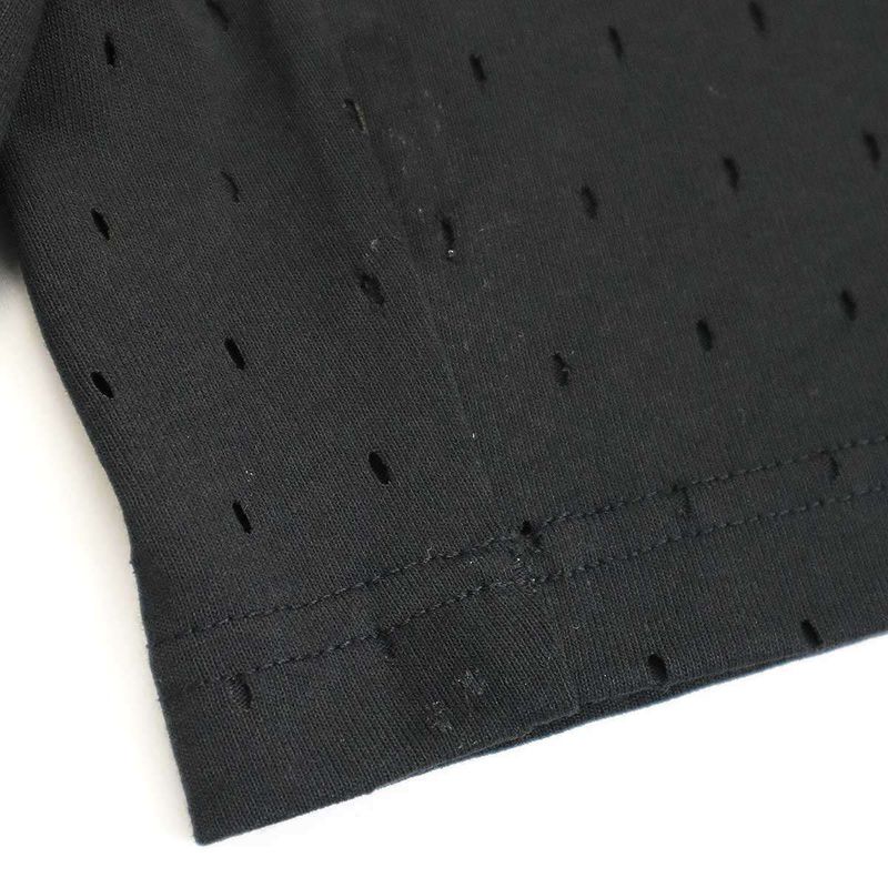 Balenciaga Perforated Shorts Mesh Shorts 674591 Tmvd4 Black S