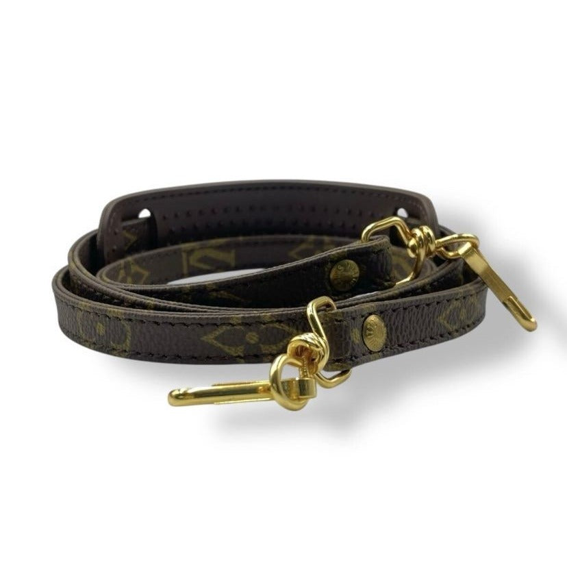 Louis Vuitton Bag Strap Monogram Brown — view 2
