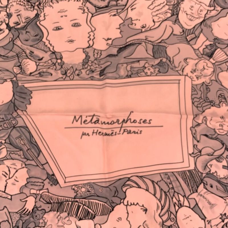 Hermes Metamorphoses Par Limited Edition Tag Carre 90 By Hermes