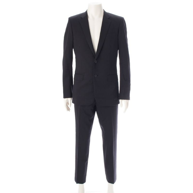 Saint Laurent Wool Silk Eddy Period Liman 2 B Suit Jacket Slacks