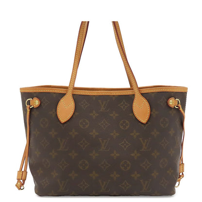 Louis Vuitton Neverfull PM Brown Gold Monogram Canvas Tote Bag