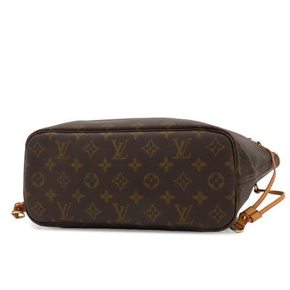 Louis Vuitton Neverfull PM Brown Gold Monogram Canvas Tote Bag — view 3