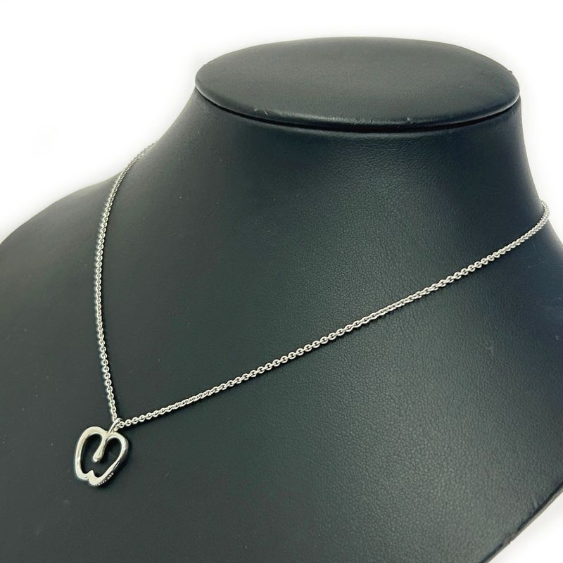 Tiffany & Co Tiffany & Co Silver Apple Motif Necklace 3.8g 925 Engraved 404291
