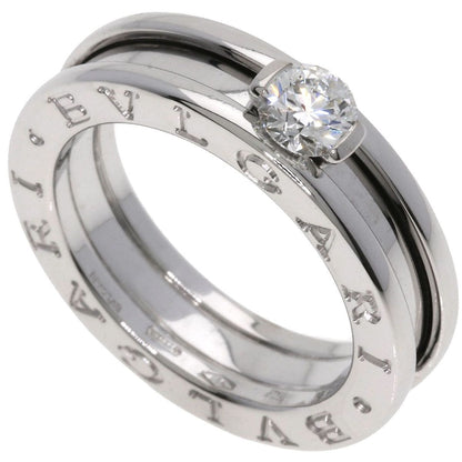 Bvlgari Band Diamond 49 Ring 18K White Gold