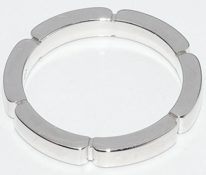 Cartier Ring 18K White Gold Diamond 4P (005ct) Mayon Panthère Wedding Ring