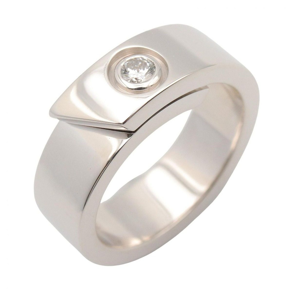 Cartier Ring Anniversary 18k White Gold Diamond